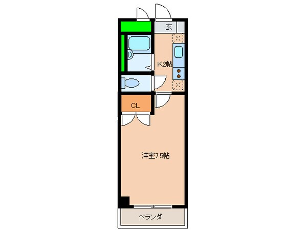 アンプル－ルフェ－ルエランの物件間取画像